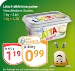 Halbfettmargarine bei GLOBUS im Prospekt "" für 0,99 €