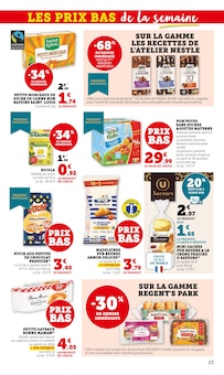 Promo Fraise dans le catalogue Hyper U du moment à la page 23