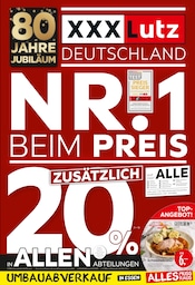 Aktueller XXXLutz Möbelhäuser Prospekt mit Fleisch, "NR.1 BEIM PREIS", Seite 1