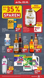 Spirituosen Angebote im Prospekt "Teuer? Nee, Aldi Eigenmarke." von ALDI Nord auf Seite 31