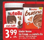 nutella Eis Angebote von Ferrero bei EDEKA Witten für 3,99 €