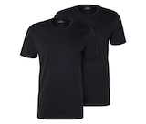 Tchibo im Supermarkt - 2 T-Shirts mit Rundhalsausschnitt, schwarz Angebot im Prospekt 2 T-Shirts mit Rundhalsausschnitt, schwarz bei Tchibo im Supermarkt im Prospekt "" für 14,99 €