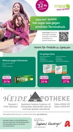 Apotheken Prospekt von mea - meine apotheke in Suhlendorf Aktueller mea - meine apotheke Apotheken Prospekt für Suhlendorf: Unsere September-Angebote mit 4} Seiten, 01.09.2026 - 30.09.2026