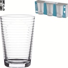 LOT DE 3 VERRES en promo chez Auchan Hypermarché Périgueux à 1,99 €