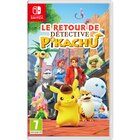 Jeu "Retour de Detective Pikachu" pour Switch - Carrefour Jeu "Retour de Detective Pikachu" pour Switch à 36,99 € dans le catalogue Carrefour