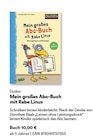 Mein großes Abc-Buch mit Rabe Linus Angebote von Duden bei Thalia Chemnitz für 10,00 €