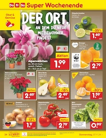 Bananen im Netto Marken-Discount Prospekt "Aktuelle Angebote" mit 54 Seiten (Duisburg)