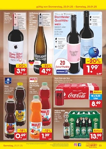 Coca Cola im Netto Marken-Discount Prospekt "Aktuelle Angebote" mit 59 Seiten (Nordhausen)