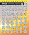 Piles bouton - TRONIC en promo à 4,89 € chez Lidl Piles bouton - TRONIC dans le catalogue Lidl