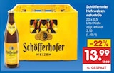 Hefeweizen naturtrüb bei Netto Marken-Discount im Waldsolms Prospekt für 13,99 €