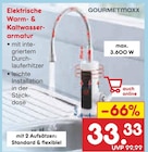 Elektrische Warm- & Kaltwasserarmatur bei Netto Marken-Discount im Oberasbach Prospekt für 33,33 €