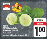 Aktuelles Fränkischer Kohlrabi Angebot bei EDEKA in Nürnberg ab 0,50 €