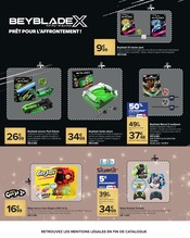 Promos Beyblade dans le catalogue "Prêt à jouer avec Nous?" de Carrefour Beyblade en promo dans le catalogue Carrefour à la page 60