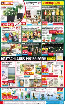 Gartendeko im Norma Prospekt "Mehr fürs Geld" mit 18 Seiten (Chemnitz)