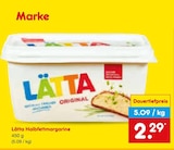 Halbfettmargarine im Angebot bei Netto Marken-Discount in Jena Halbfettmargarine Angebote von Lätta bei Netto Marken-Discount Jena für 2,29 €