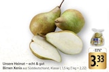 Birnen Xenia Angebote von Unsere Heimat – echt & gut bei E center Offenburg für 3,33 €