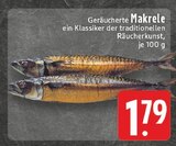 Geräucherte Makrele im Angebot bei EDEKA in Witten Geräucherte Makrele Angebote bei EDEKA Witten für 1,79 €