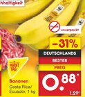 Bananen im Angebot bei Netto Marken-Discount in Singen Bananen Angebote von Markttag bei Netto Marken-Discount Singen für 0,88 €