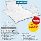 Aktuelles Steppbett oder Kopfkissen Angebot bei Penny in Neuss ab 12,99 €