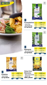 Kartoffeln im METRO Prospekt "Monatsmenü Mai + Gewinnspiel" mit 49 Seiten (Chemnitz)