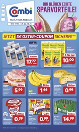 Fleisch Angebot im aktuellen combi Prospekt auf Seite 1