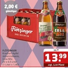 Kracherl im Angebot bei Getränke Quelle WVG in Aschersleben Kracherl Angebote von FLÖTZINGER bei Getränke Quelle WVG Aschersleben für 13,99 €