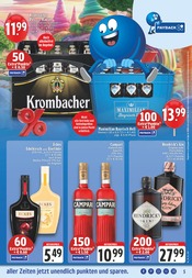 Krombacher im E center Prospekt in Pulheim Aktueller E center Prospekt mit Krombacher, "Aktuelle Angebote", Seite 5