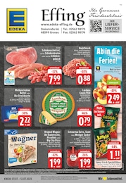 EDEKA Prospekt für Gronau mit 24 Seiten EDEKA Prospekt für Gronau: "Aktuelle Angebote", 24 Seiten, 07.07.2025 - 12.07.2025