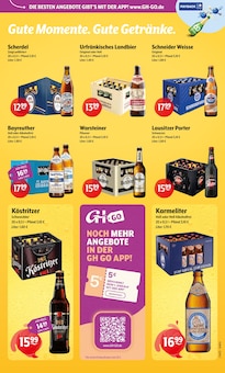 Warsteiner im Getränke Hoffmann Prospekt "Aktuelle Angebote" mit 9 Seiten (Hof)