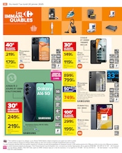 Smartphone Angebote im Prospekt "NOUVELLE ANNÉE MEILLEURE PROMO" von Carrefour auf Seite 86