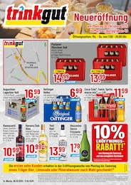 Trinkgut Prospekt mit 4 Seiten