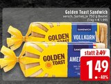 Sandwich Vollkorn Angebote von Golden Toast bei E center Düren für 1,49 €