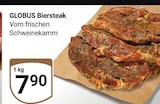 Aktuelles Biersteak Angebot bei GLOBUS in Rostock ab 7,90 €