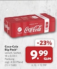 Aktuelle Coca Cola Angebote bei combi in Detmold Aktuelles Big Pack Angebot bei combi in Detmold ab 9,99 €