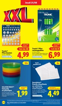 Promotion Alimentation électrique dans le prospectus Lidl, valable du 18/08/2025 au 21/08/2025 Promo Alimentation électrique dans le catalogue Lidl du moment à la page 36