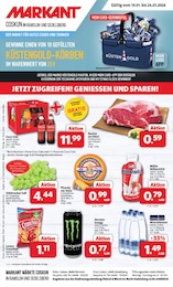 Aktueller Markant Nordwest Prospekt, "DER MARKT FÜR GUTES ESSEN UND TRINKEN", mit Angeboten der Woche, gültig von 19.01.2026 bis 19.01.2026