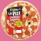 La pizz chorizo - SODEBO en promo chez Intermarché Caen à 0,94 €