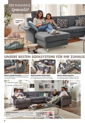 Aktueller Uni Polster Prospekt mit Couch, "Zeit für neue Lieblingsplätze", Seite 2