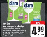 Aktuelles Öko Maschinengeschirr-Reiniger Angebot bei E center in Würzburg ab 4,99 €