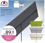 Aktuelle Sonnenschirm Angebote bei BRAUN Möbel-Center in Reutlingen Aktuelles BALKONBLENDE Angebot bei BRAUN Möbel-Center in Reutlingen ab 89,00 €