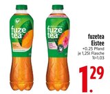 Eistee Pfirsich im EDEKA Prospekt Eistee Pfirsich von fuzetea im aktuellen EDEKA Prospekt für 1,29 €