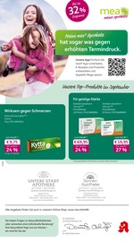 mea - meine apotheke Apotheken Prospekt der aktuellen Woche mit 4 Seiten, gültig von 01.09.2026 bis 30.09.2026, in Holzheim und Umgebung Aktueller mea - meine apotheke Apotheken Prospekt in Holzheim und Umgebung, "Unsere September-Angebote" mit 4 Seiten, 01.09.2026 - 30.09.2026