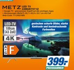 Aktuelle Fernseher Angebote bei expert in Nordhausen Aktuelles LED TV 43MUD7071Z Angebot bei expert in Nordhausen ab 399,00 €