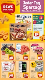 Lebensmittel im REWE Prospekt in Erlangen Aktueller REWE Prospekt mit Lebensmittel, "Dein Markt", Seite 1