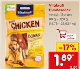 Hundesnack im Angebot bei Netto Marken-Discount in Königswinter Hundesnack Angebote von Vitakraft bei Netto Marken-Discount Königswinter für 1,89 €