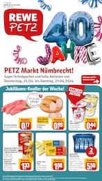 REWE Prospekt "Dein Markt" für Nümbrecht, 32 Seiten, 22.04.2024 - 27.04.2024