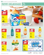 Lait Angebote im Prospekt "PETIT DÉJEUNER" von Carrefour Market auf Seite 10