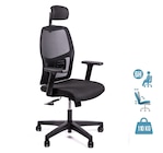 Promo Fauteuil de bureau CALLIOPE - accoudoirs réglables - appui-tête - noir à 159,99 € dans le catalogue Bureau Vallée à Geispolsheim