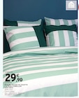 Parure housse de couette + 2 taies d'oreiller - CÔTÉ DÉCO en promo chez Intermarché Hyper Poitiers à 29,90 €