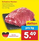 Schweine-Nacken bei Netto Marken-Discount im Mönchhagen Prospekt für 5,49 €